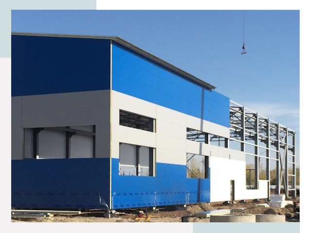 Монтаж ангаров в Ханты-Мансийске от 613 руб. - СтальСтрой-Хнт