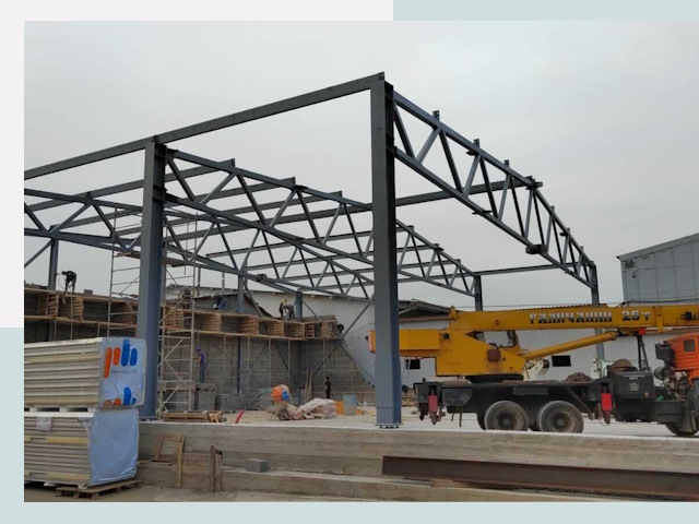 Строительство цехов в Ханты-Мансийске