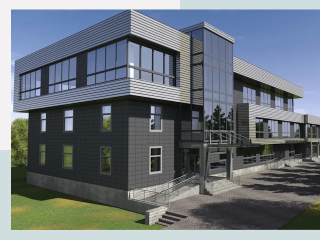 Административные здания в Ханты-Мансийске