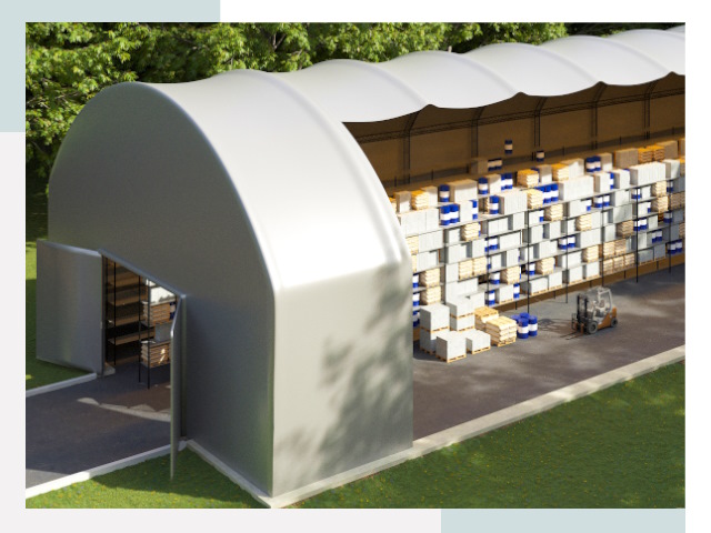 Тентовые ангары в Ханты-Мансийске