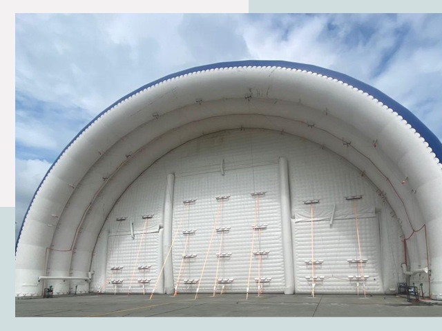 Пневмокаркасные ангары от СтальСтрой-Хнт по цене от 613 руб.