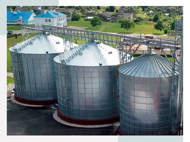 Металлические силосы в Ханты-Мансийске