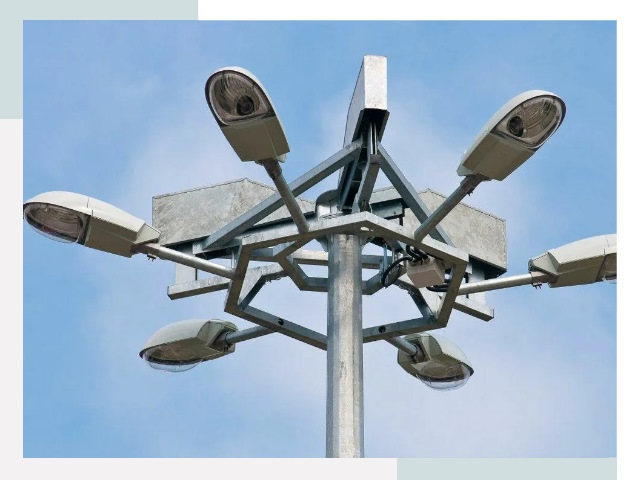 Монтаж осветительных мачт в Ханты-Мансийске