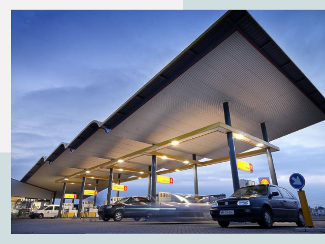 Навесы для АЗС в Ханты-Мансийск от 613 руб. - Защита и комфорт
