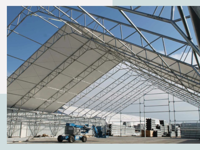 Каркасно-тентовые сооружения от СтальСтрой-Хнт по цене 613 руб.