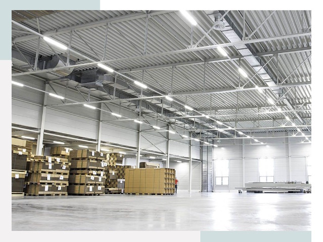 Освещение ангаров в Ханты-Мансийске