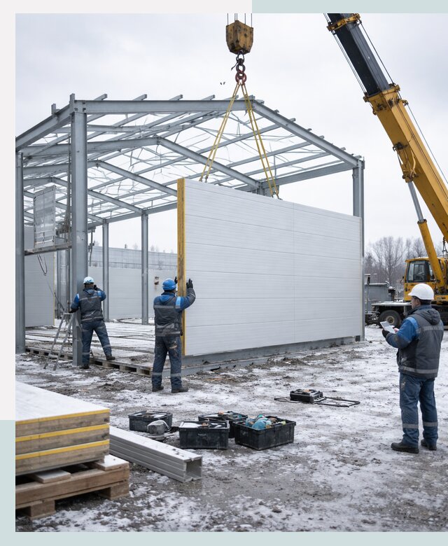 Строительство холодильных складов под ключ в Ханты-Мансийске