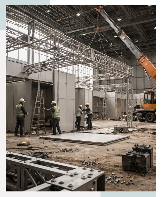 Строительство выставочных павильонов в Ханты-Мансийске от 35732 р.| СтальСтрой-Хнт